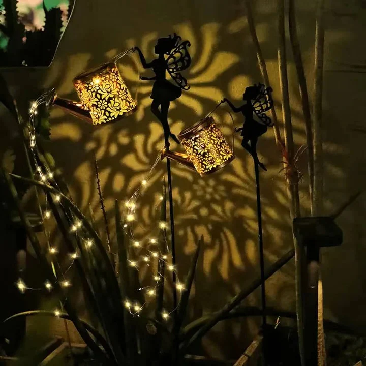 Solar Powered with Metal Frame and LED Light - Image 4
