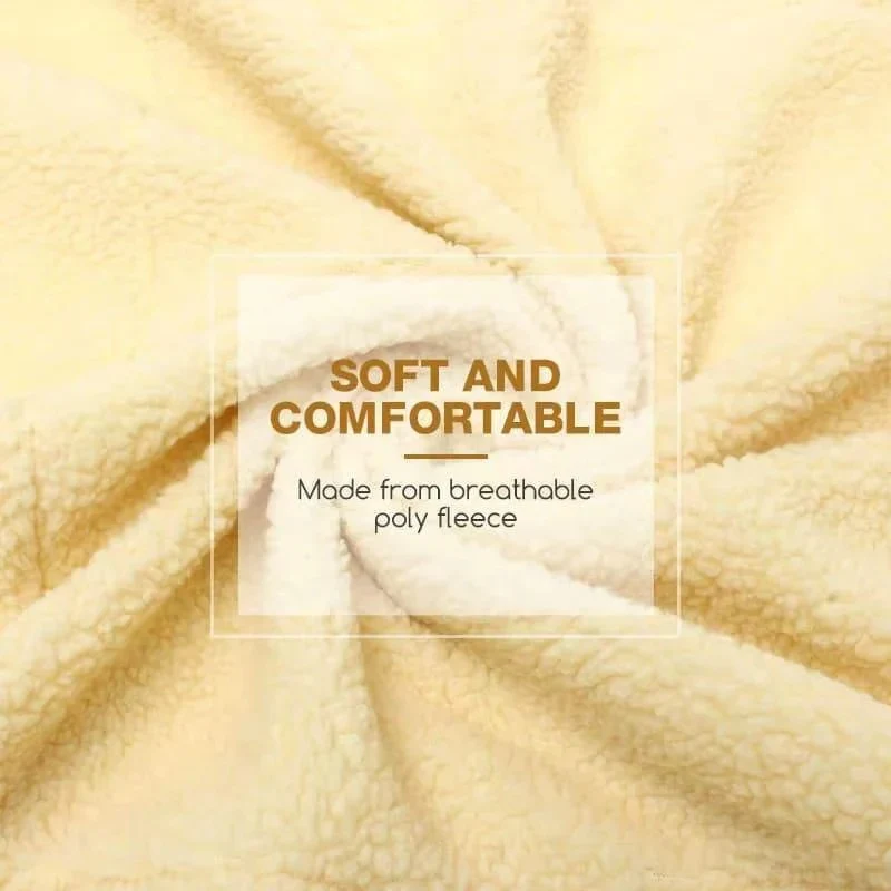 Plush Fleece Recliner and Armchair Cover with Textured Backing - Image 3