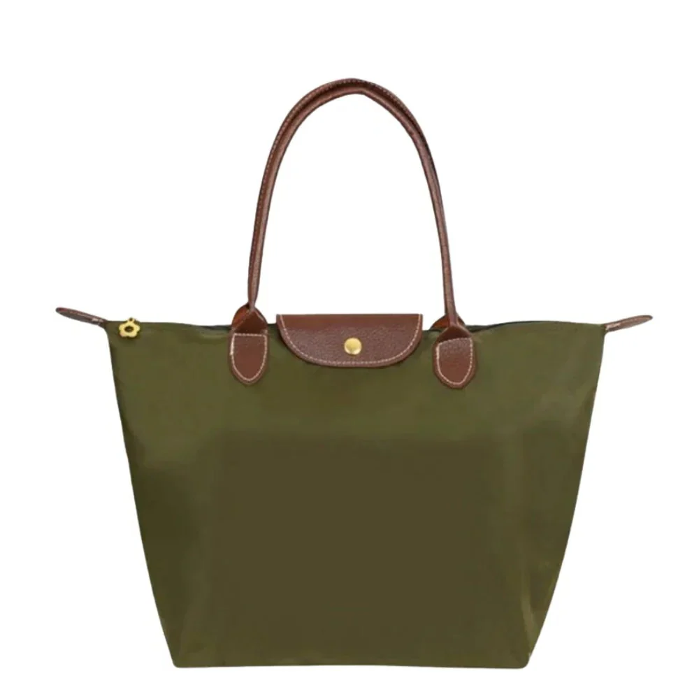 Top Handle Bag with Gold Tone Hardware - Image 2
