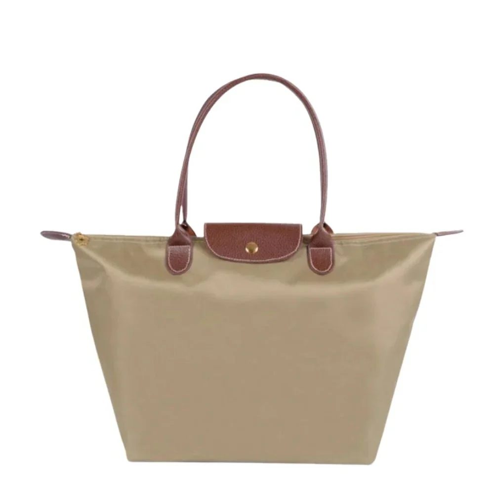 Top Handle Bag with Gold Tone Hardware - Image 3