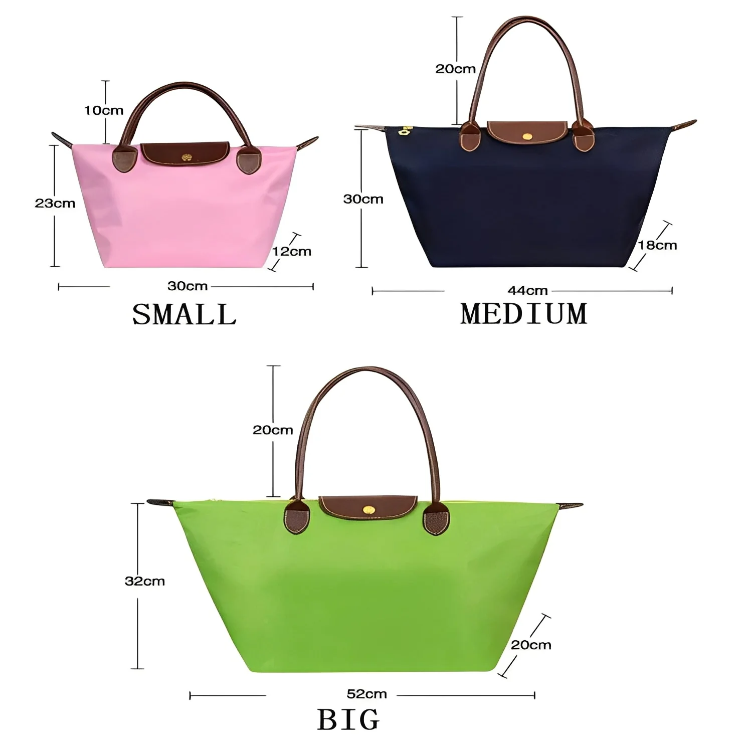 Top Handle Bag with Gold Tone Hardware - Image 9