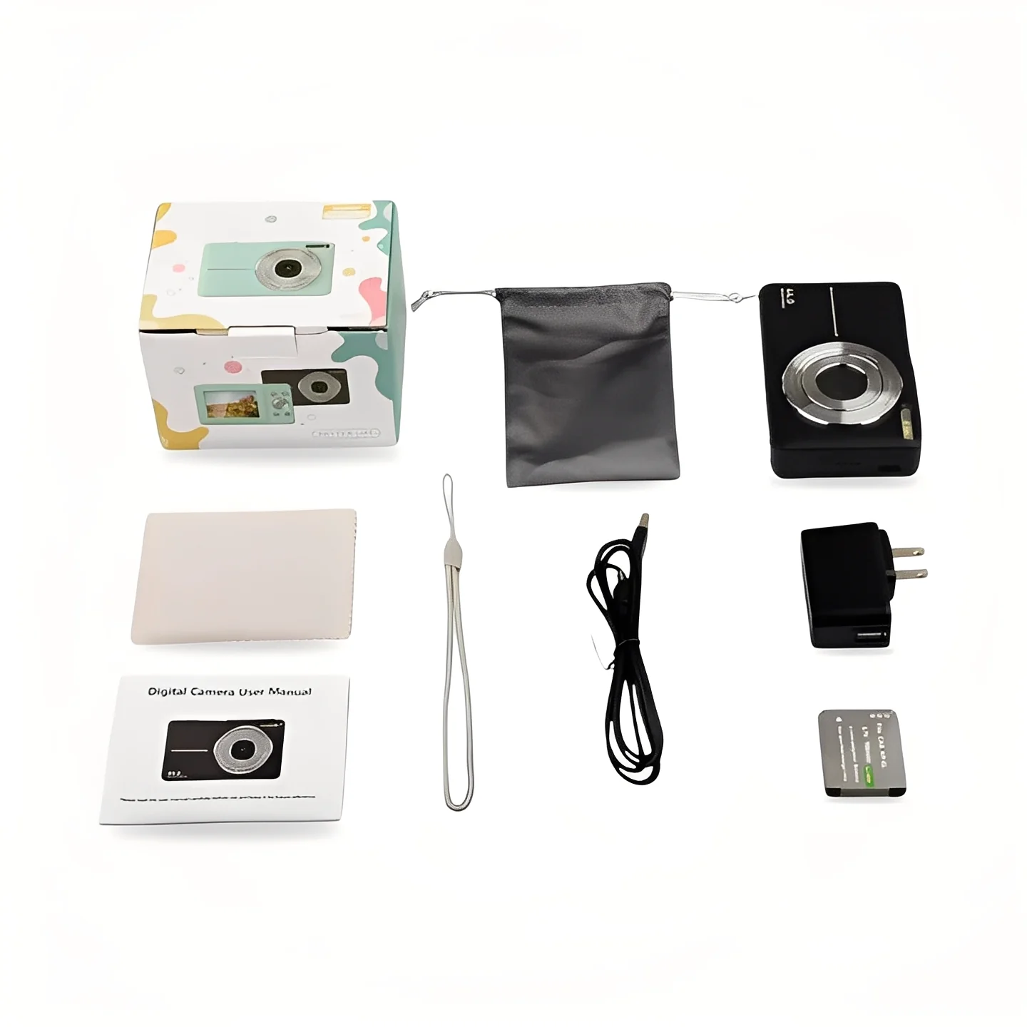 Portable Retro Inspired Digital Camera with Built-In Screen - Image 4