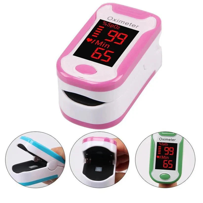 Digital Fingertip Pulse Oximeter with LED Display - Image 12