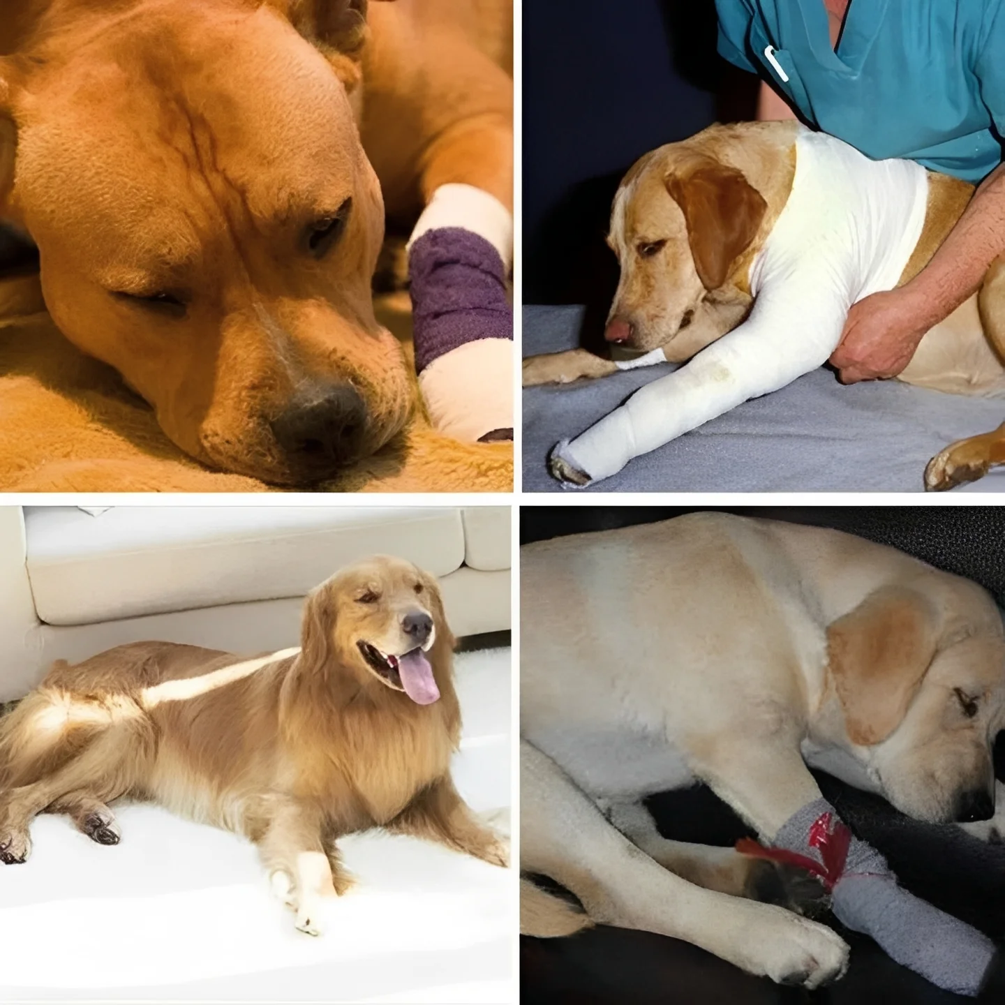 Dog Leg Support Brace with Adjustable Straps - Image 6