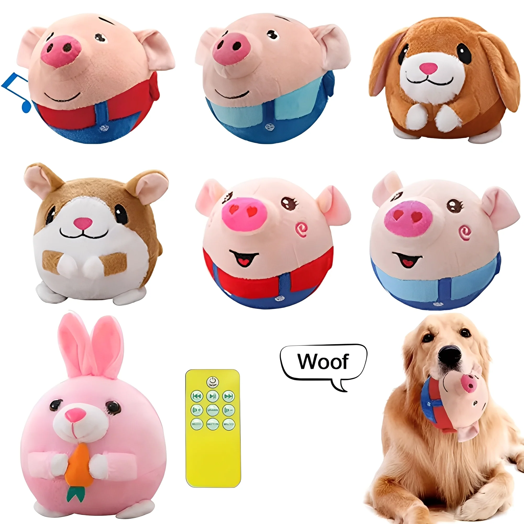 Dog Toy Ball with Touch Activated Music and Motion - Image 10