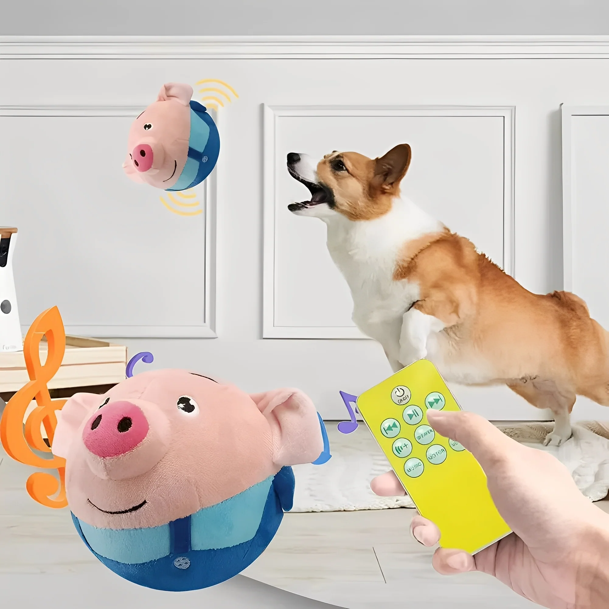 Dog Toy Ball with Touch Activated Music and Motion - Image 8