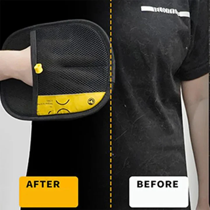 Pet Hair Remover Gloves with Double-Sided Design - Image 4