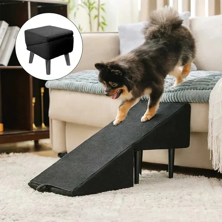 Adjustable 2 in 1 Pet Ramp and Step Stool - Image 4