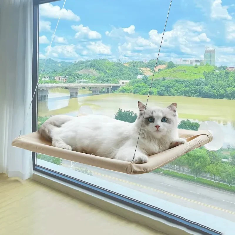 Indoor Cat Window Hammock with Suction Cups - Image 2