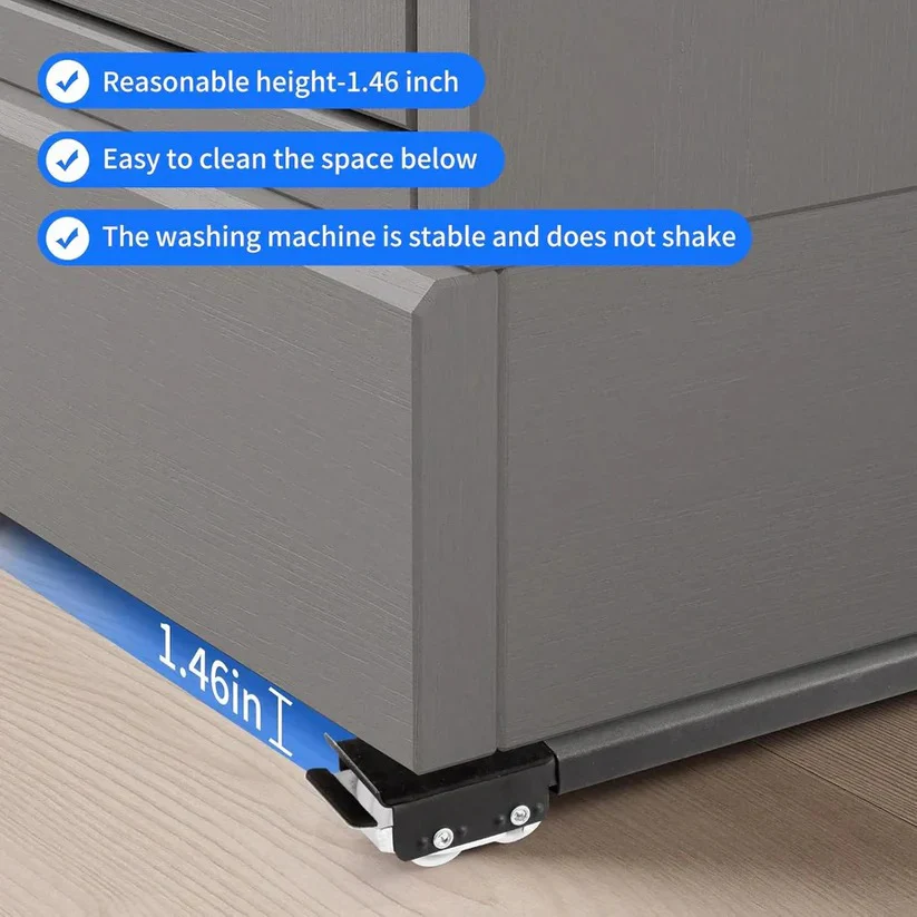 Adjustable Appliance Roller Platform with Wheeled Base - Image 5
