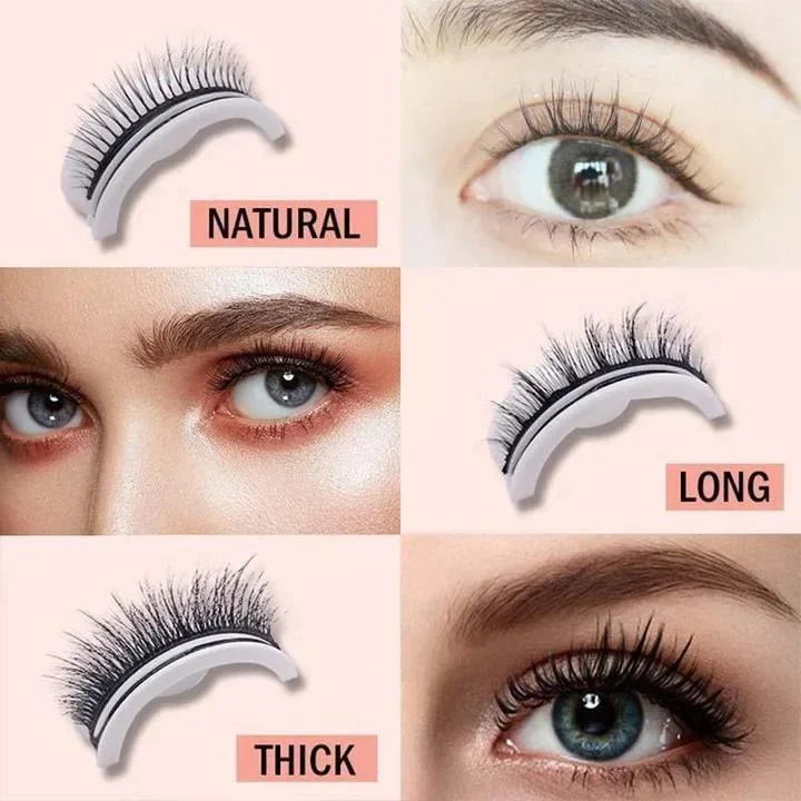 Self Adhesive Eyelashes with Washable and Reusable Design - Image 11