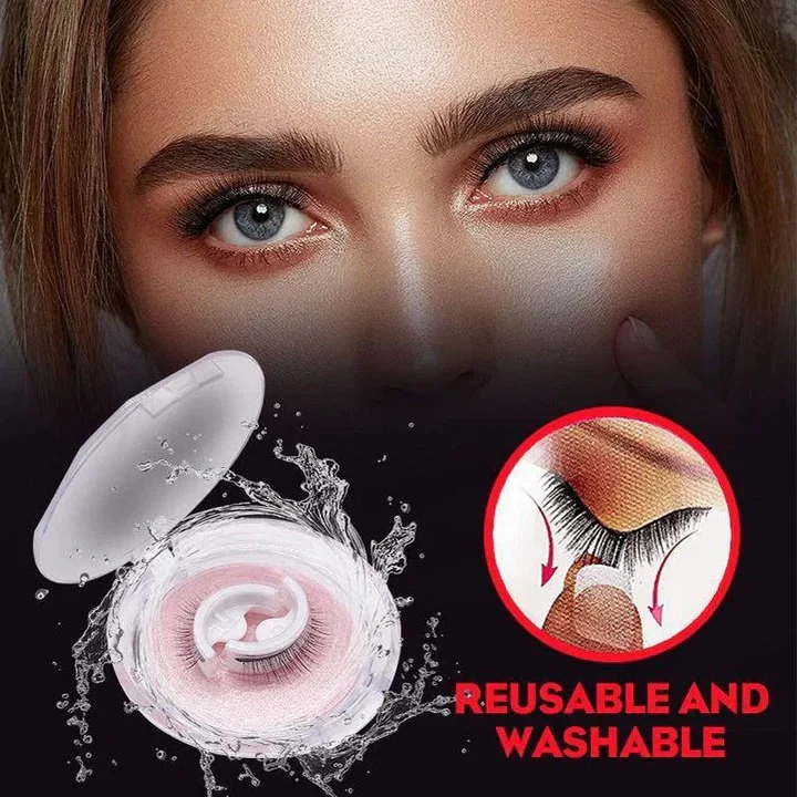 Self Adhesive Eyelashes with Washable and Reusable Design - Image 12