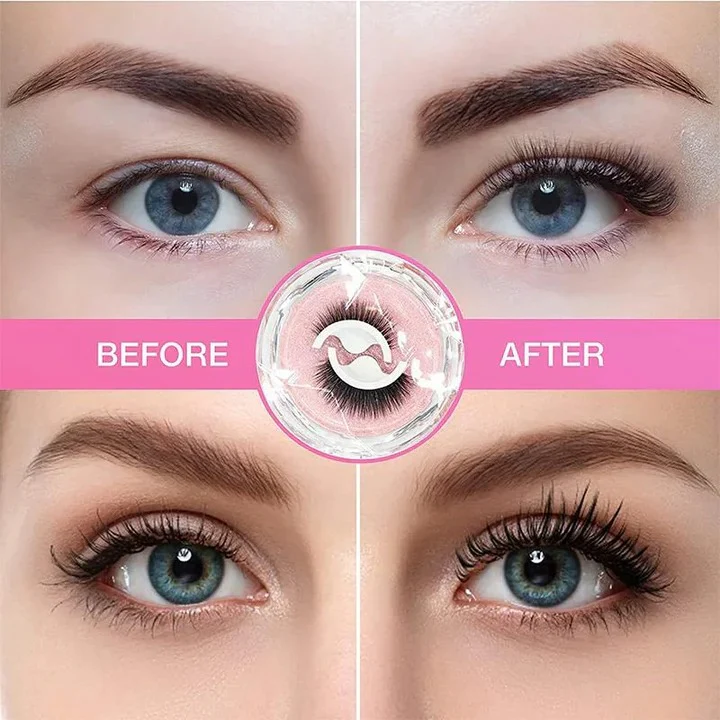 Self Adhesive Eyelashes with Washable and Reusable Design - Image 15