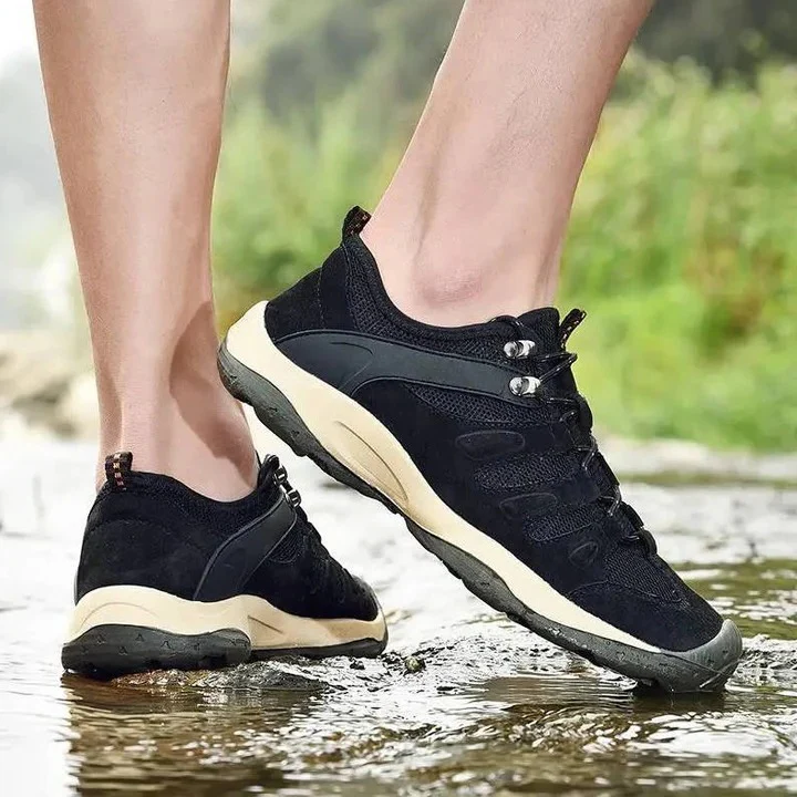 Women’s Hiking Shoes with Leather Mesh Upper for Outdoor Use - Image 13