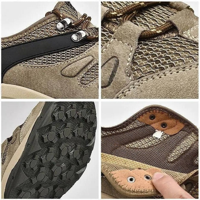 Women’s Hiking Shoes with Leather Mesh Upper for Outdoor Use - Image 7