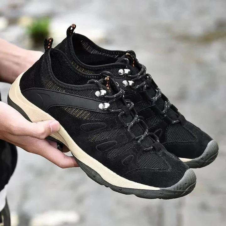 Women’s Hiking Shoes with Leather Mesh Upper for Outdoor Use - Image 9