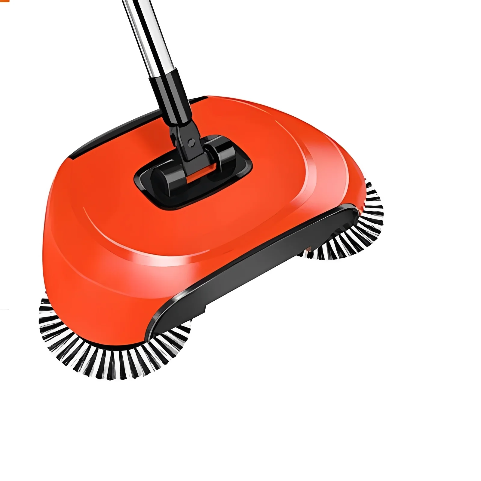 Stainless Steel Push Broom and Scraper Tool for Home Cleaning - Image 2