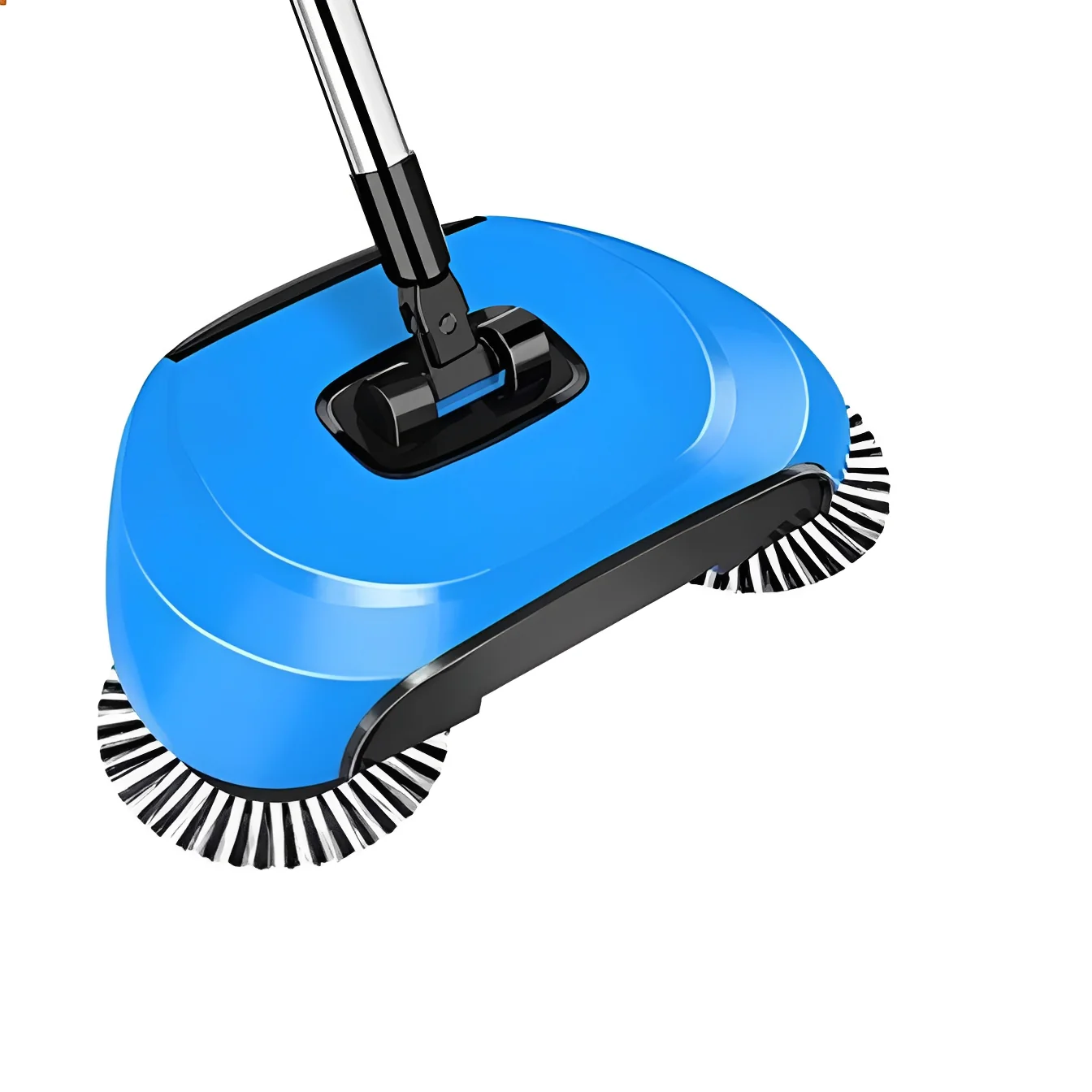 Stainless Steel Push Broom and Scraper Tool for Home Cleaning - Image 4