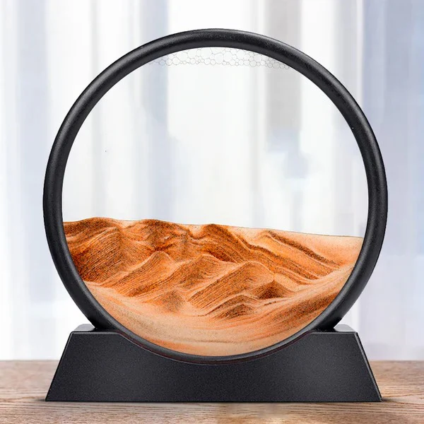 Dynamic Sea Sand Art with Moving Sand Design - Image 3