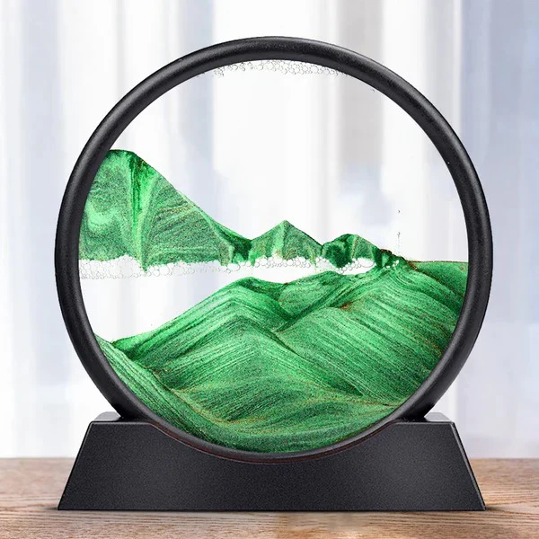 Dynamic Sea Sand Art with Moving Sand Design - Image 5