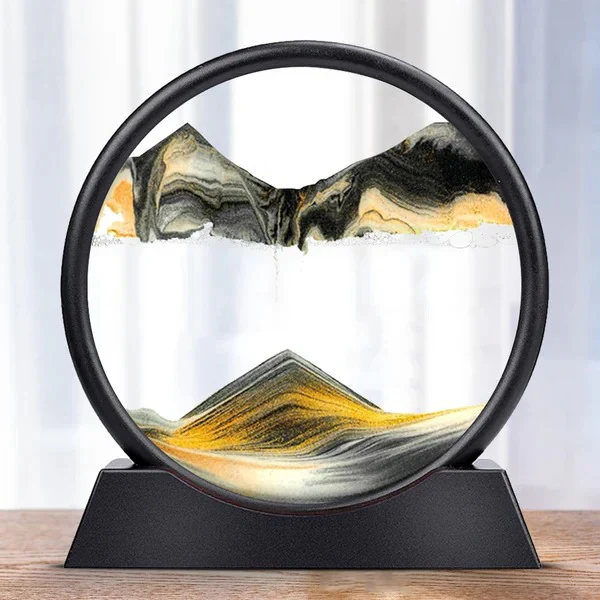 Dynamic Sea Sand Art with Moving Sand Design - Image 6
