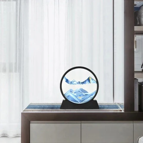 Dynamic Sea Sand Art with Moving Sand Design - Image 7