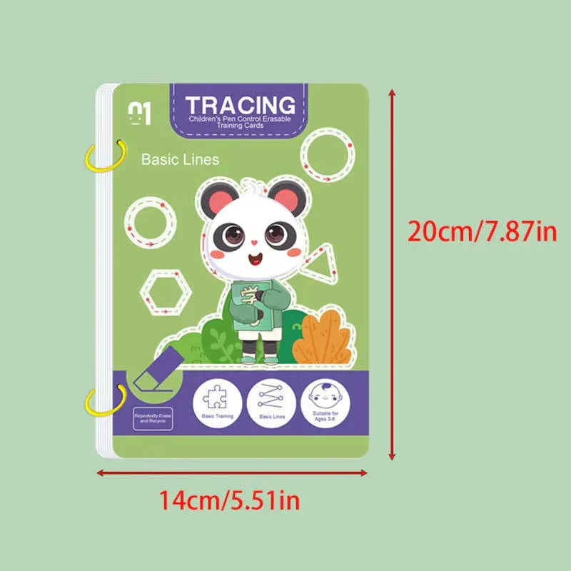 Reusable Early Learning Handwriting Practice Book for Toddlers - Image 11