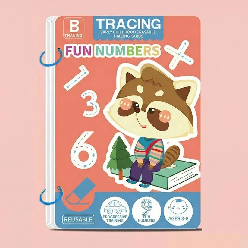 Reusable Early Learning Handwriting Practice Book for Toddlers - Image 2