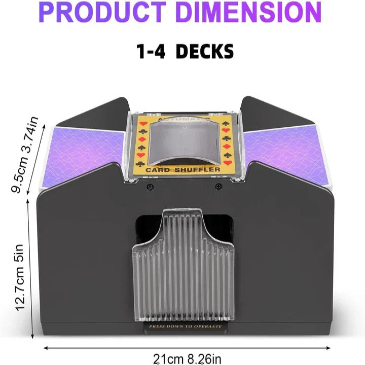 Electric Automatic Card Shuffler for Playing Cards - Image 2
