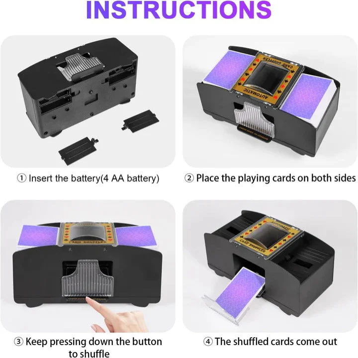 Electric Automatic Card Shuffler for Playing Cards - Image 7