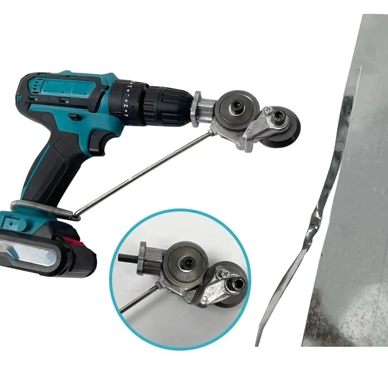 Electric Drill Attachment for Cutting Sheet Metal - Image 6