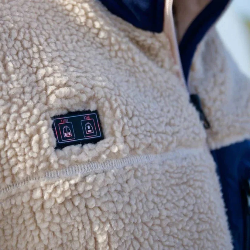 Electric Heated Fleece Vest with Adjustable Temperature Panels - Image 5