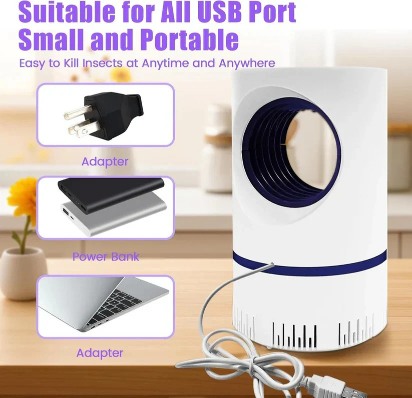 Electric UV Mosquito Trap Lamp for Indoor and Outdoor Use - Image 3