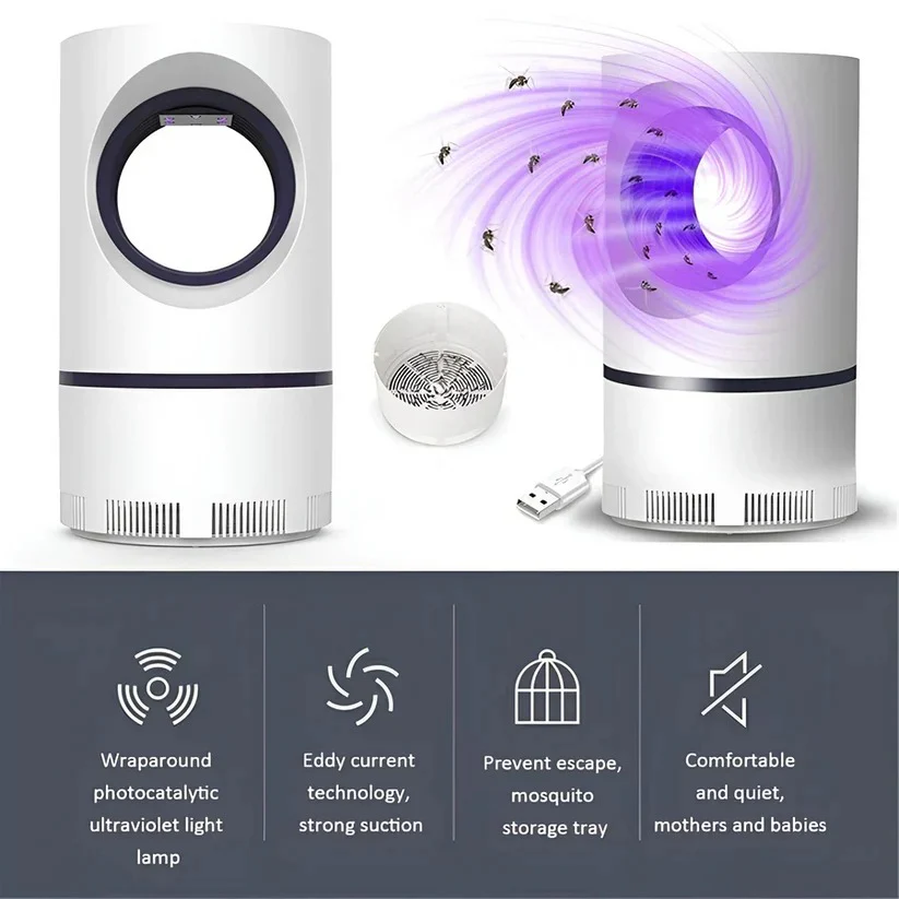 Electric UV Mosquito Trap Lamp for Indoor and Outdoor Use - Image 9