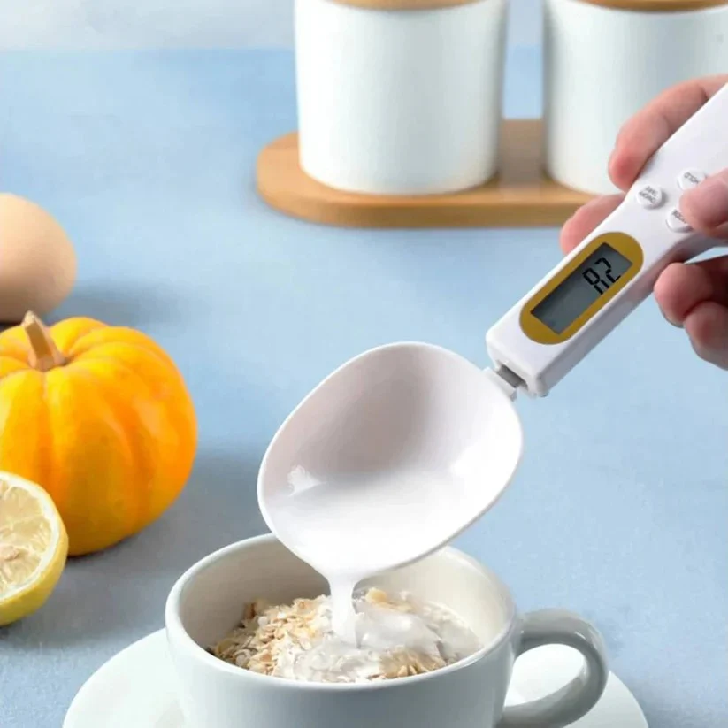 Electronic Kitchen Spoon Scale with LCD Display for Precise Measurements - Image 5