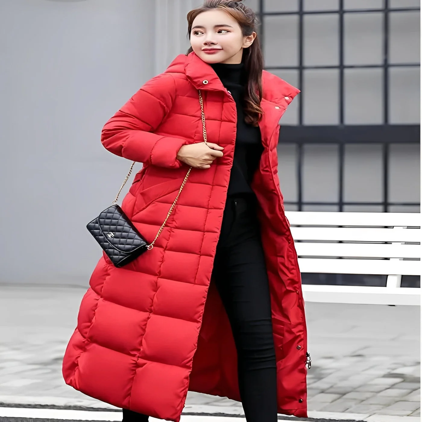 Elegant Down Filled Jacket for Cold Weather Wear - Image 5
