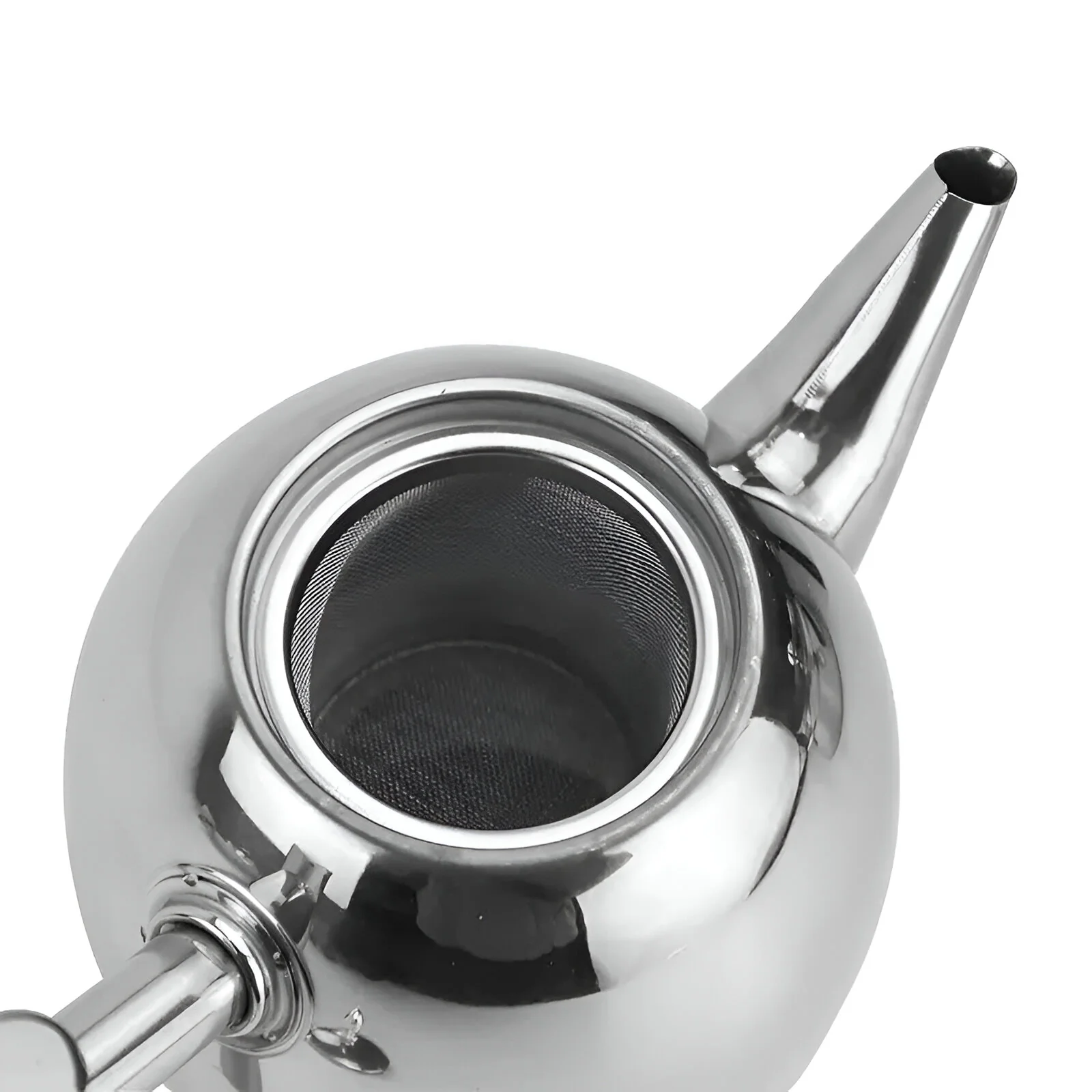 Elegant Stainless Steel Teapot - Image 2