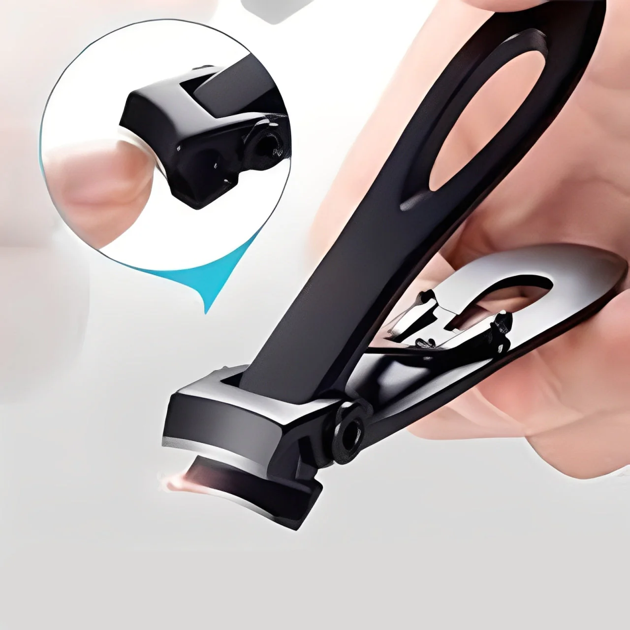 Ergonomic Stainless Steel Nail Clipper for Thick Nails - Image 4