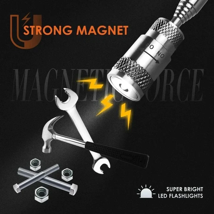Telescopic Magnetic Pick Up Tool with LED Light - Image 6