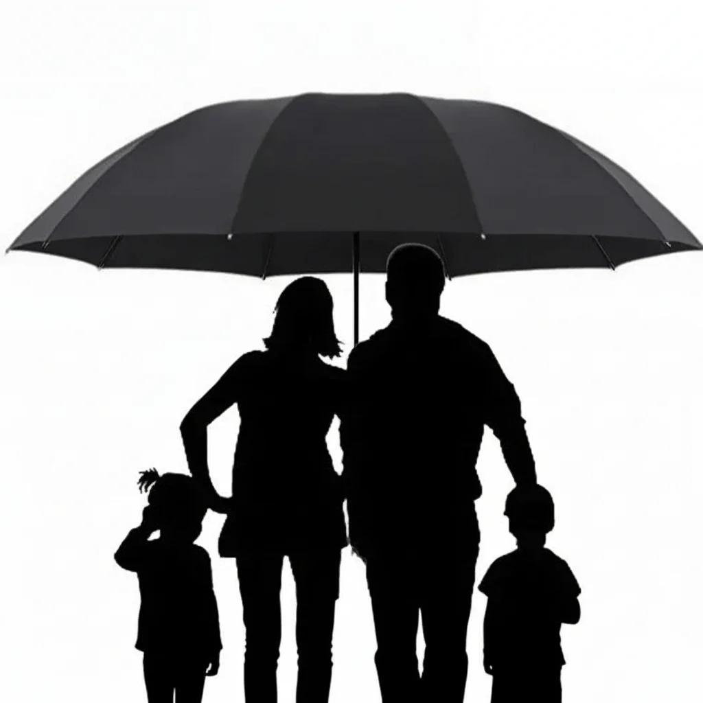Extra Large Automatic Folding Umbrella with Wide Canopy Coverage - Image 2