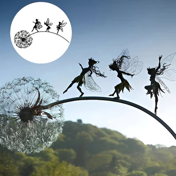 Fairy Steel Garden Sculptures - Image 3