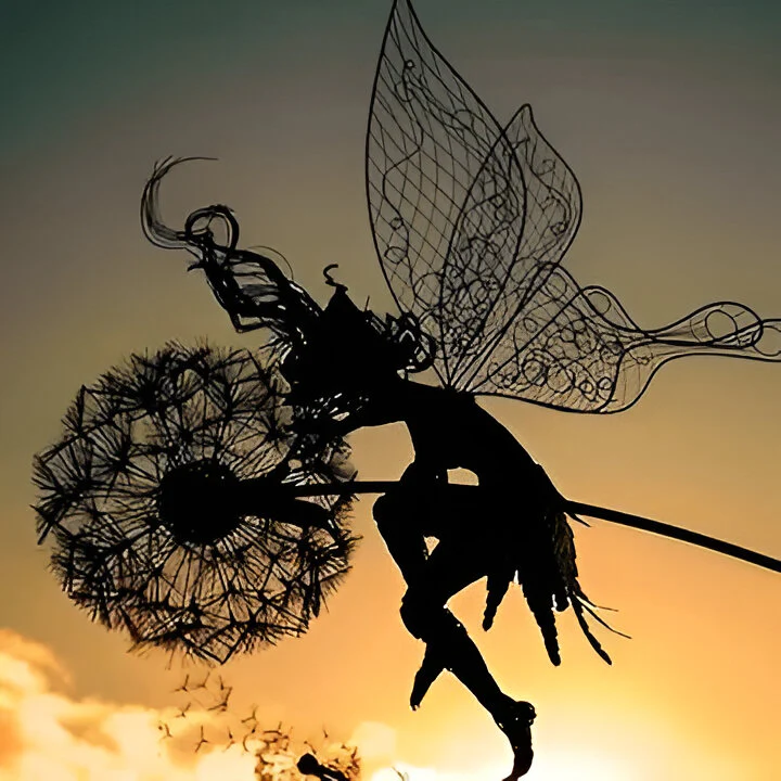 Fairy Steel Garden Sculptures - Image 4