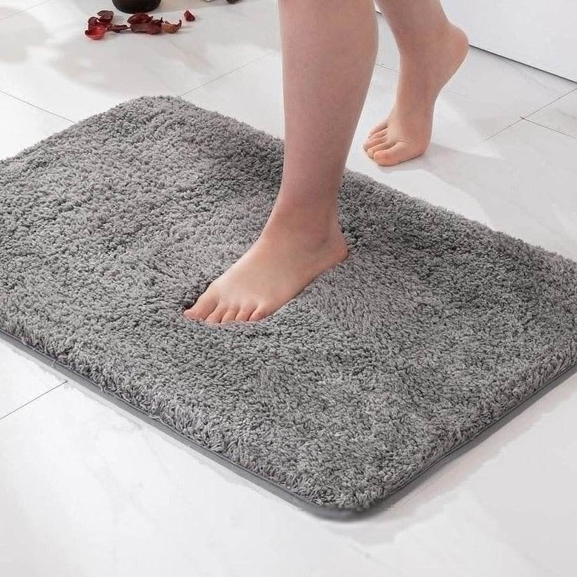 Faux Fur Bathroom Rug with Non Slip Grip and Thick Cushion Design - Image 7