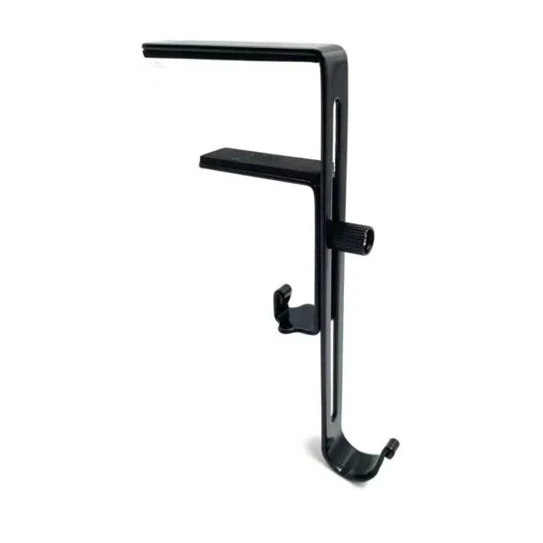 Adjustable Mantle Hook with Weighted Bases for Holiday Stockings and Greenery - Image 3
