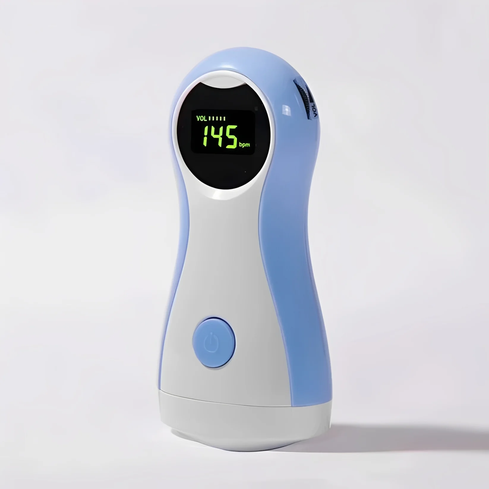 Handheld Fetal Doppler Monitor with LCD Display and Headphone Output - Image 2