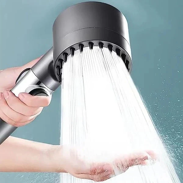 Power Rinse Shower Head with High-Pressure, Easy-Mount Water Saver - Image 2