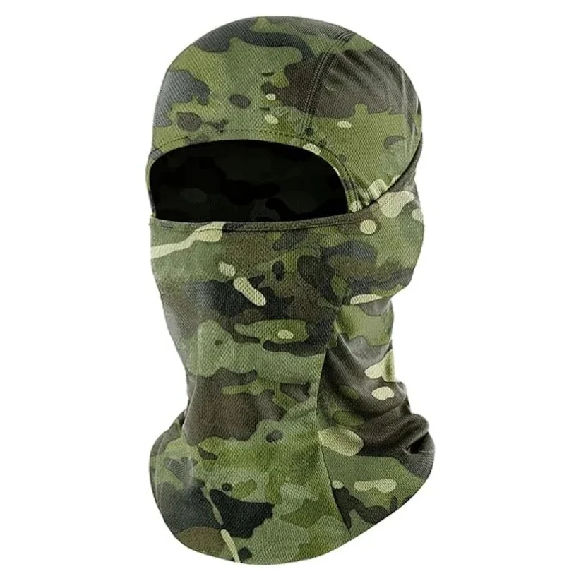 Stretch Windproof Balaclava with 3 Wear Modes for Outdoor Helmets and Hats - Image 6