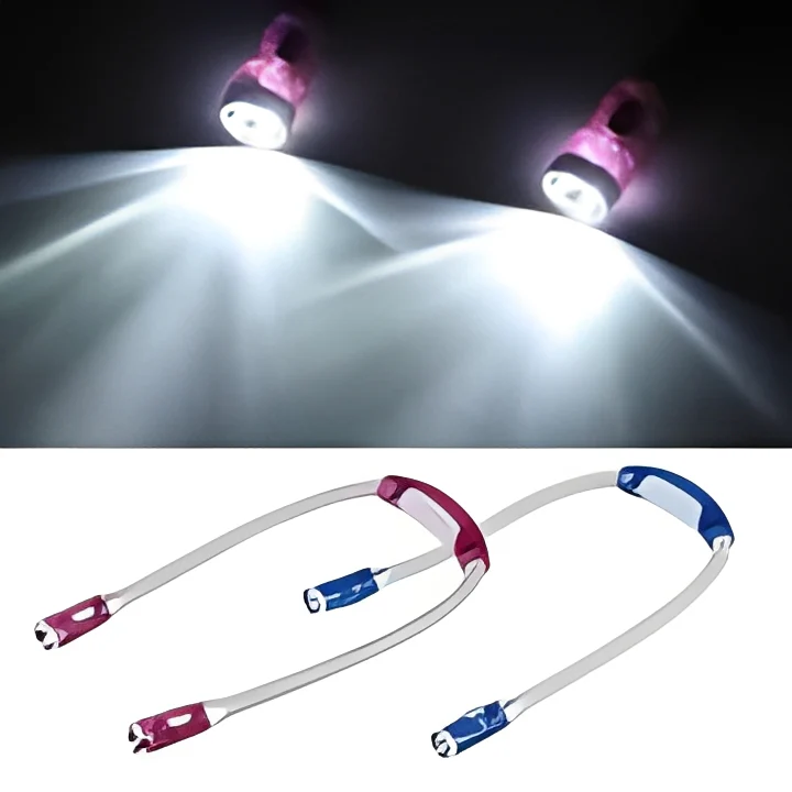 Flexible Neck Reading Light with Adjustable LED Beam - Image 8