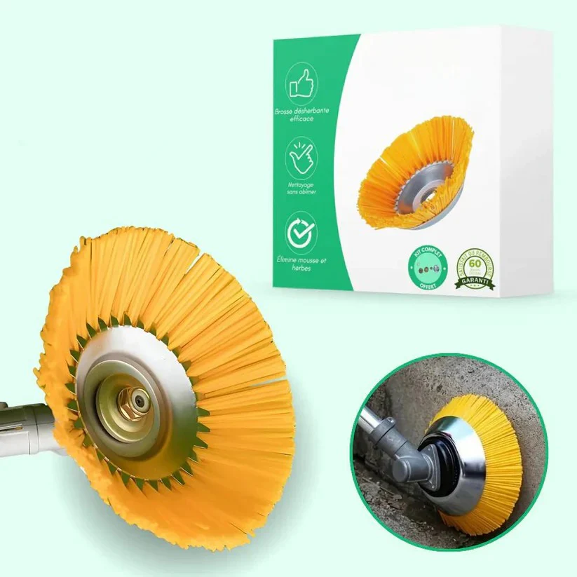 Flexible Nylon Weed Cutter Attachment for Detailed Lawn Edging and Surface Care - Image 5