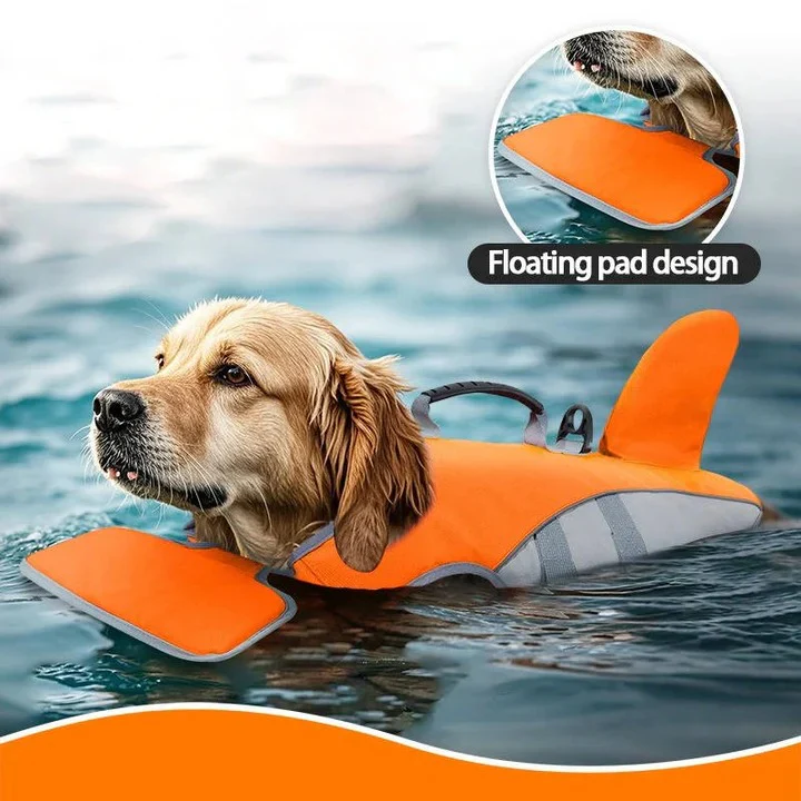 Floating Life Jacket for Dogs with Buoyancy Support - Image 11